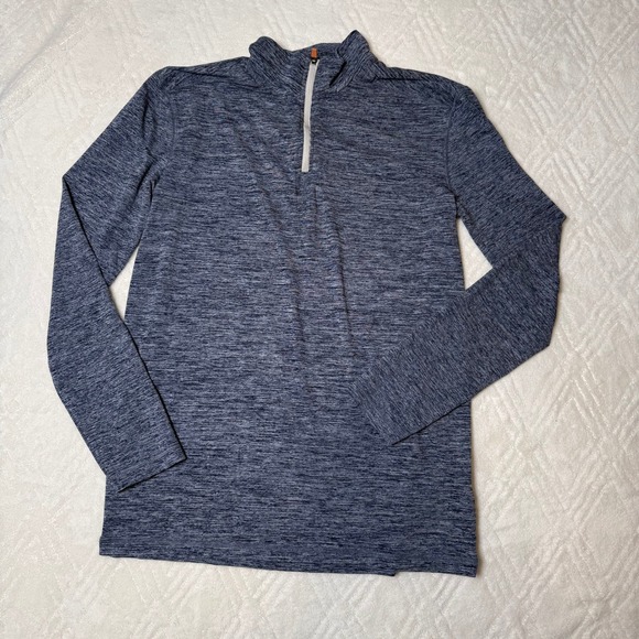 Tommy Bahama Other - Preppy Athletic Tommy Bahama Active Boys XL 14 Blue 1/4 Zip Pullover Shirt